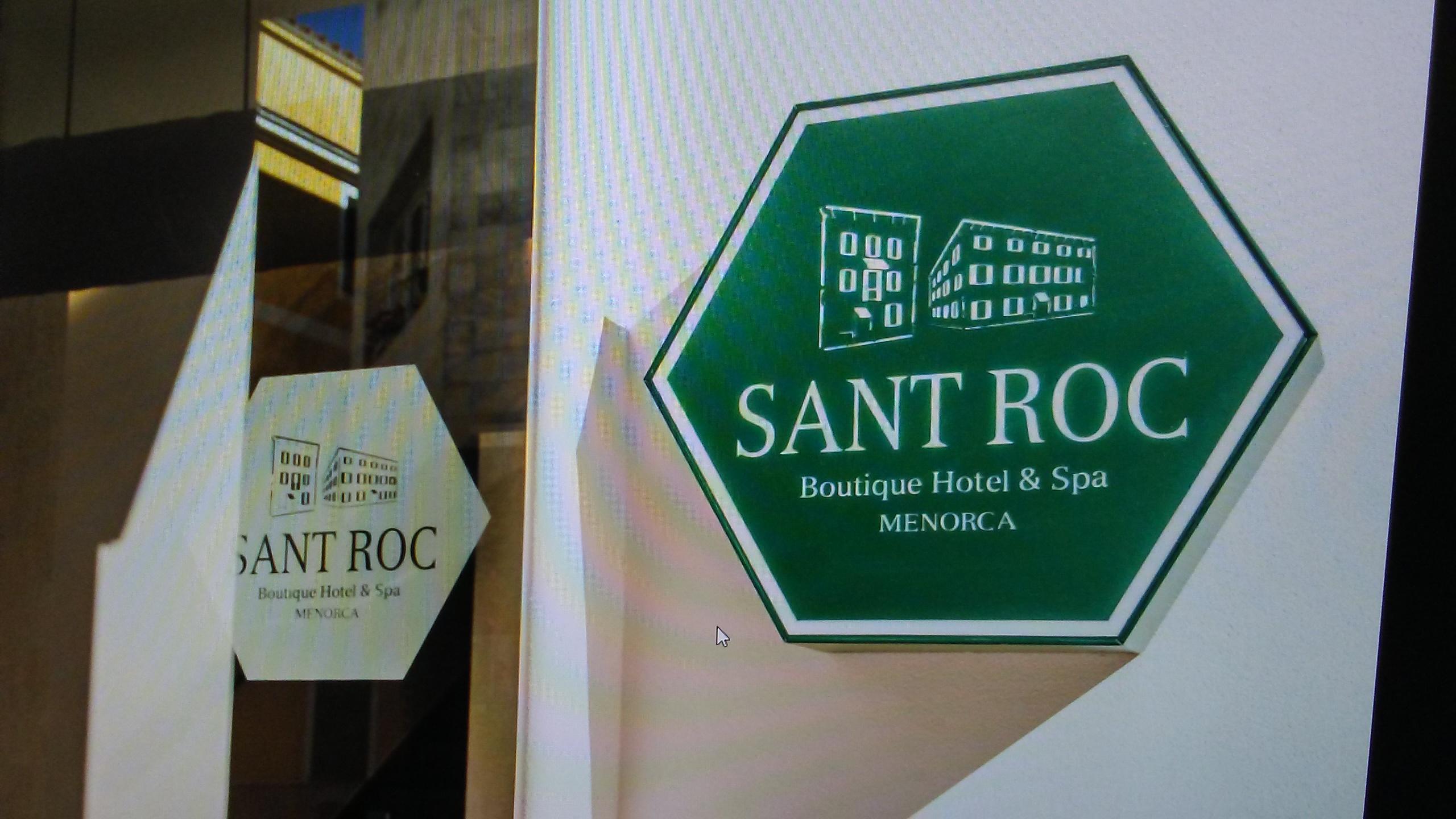 Boutique Hotel Sant Roc & Spa Mahon  Bagian luar foto