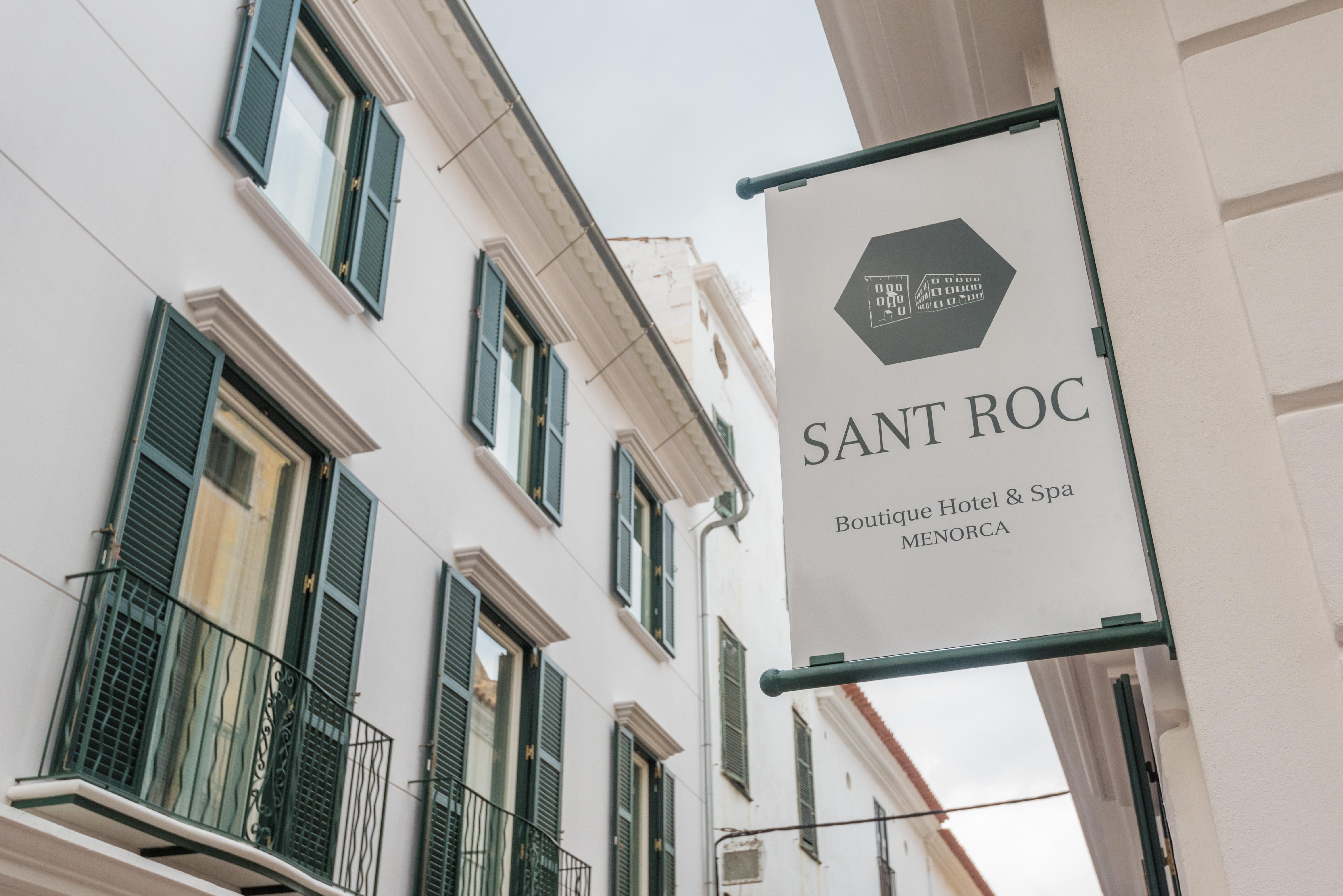 Boutique Hotel Sant Roc & Spa Mahon  Bagian luar foto